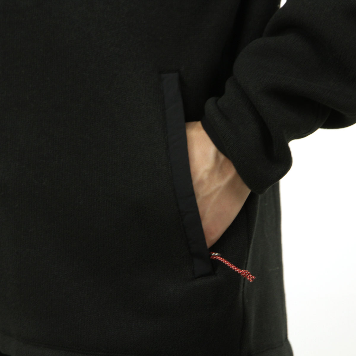 ʥ  ե꡼㥱å Ź NANGA ݡ顼ƥå ֥륾  POLARTEC FLEECE ZIP BLOUSON JACKET NW2241-1D509 BLACK