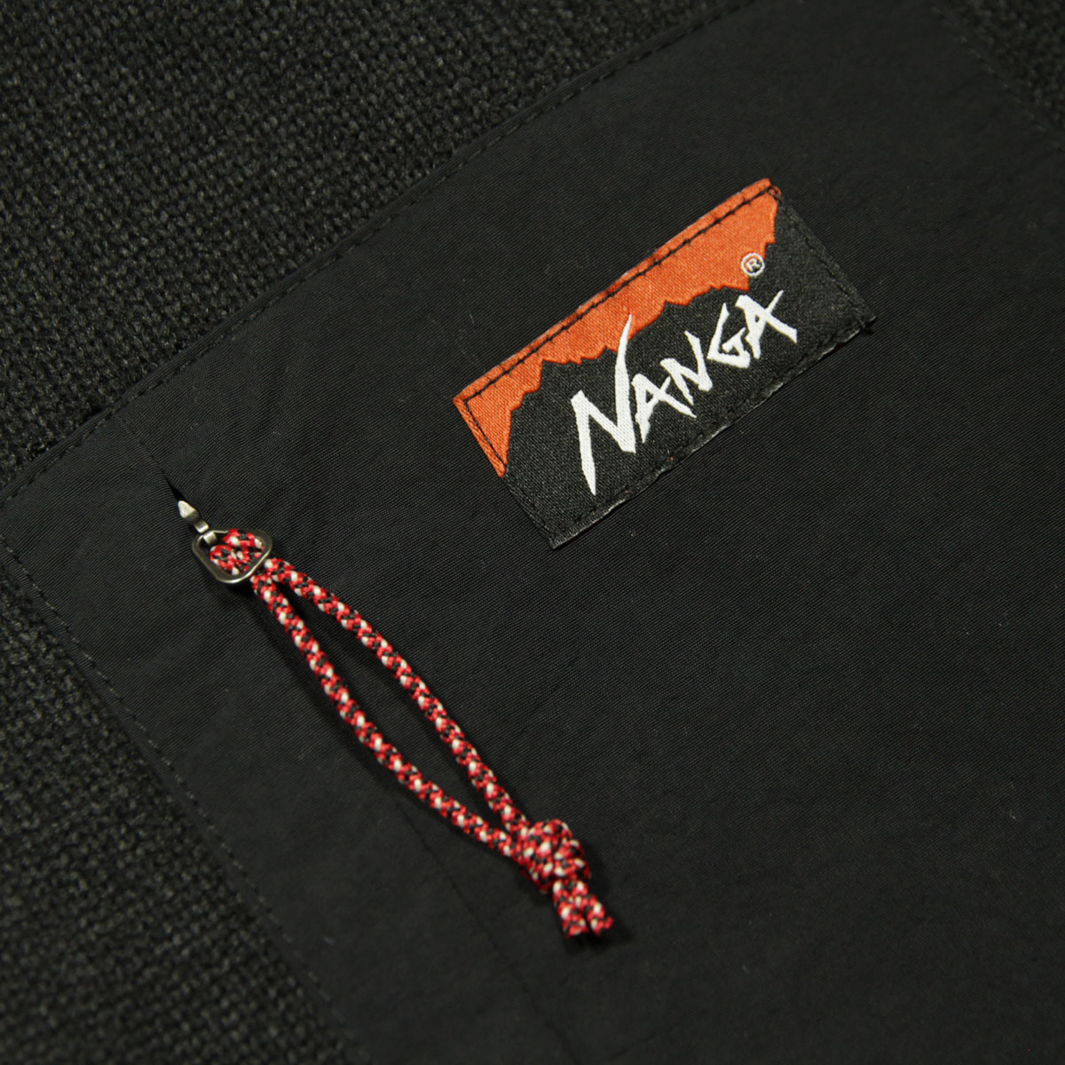 ʥ  ե꡼㥱å Ź NANGA ݡ顼ƥå ֥륾  POLARTEC FLEECE ZIP BLOUSON JACKET NW2241-1D509 BLACK