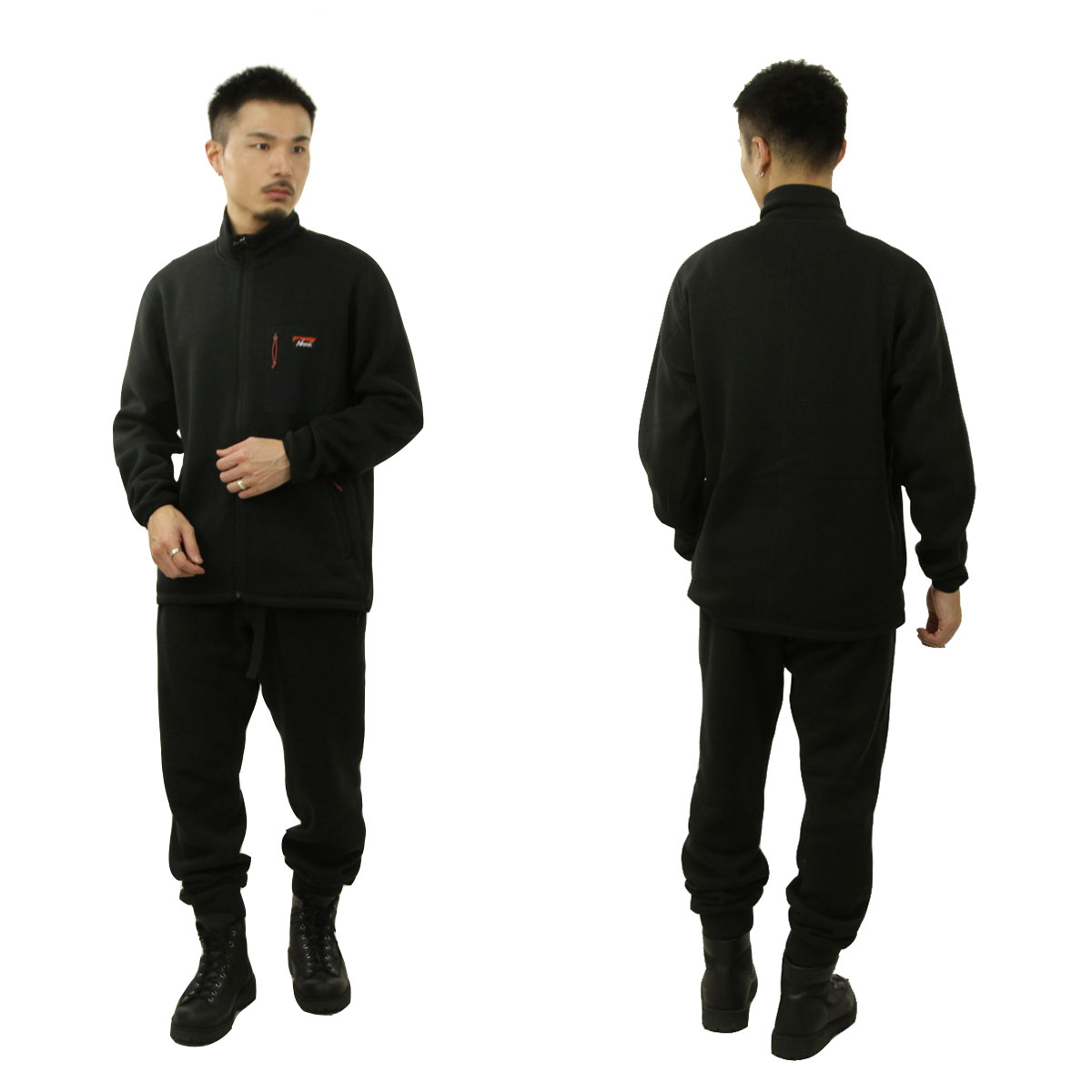 ʥ  ե꡼㥱å Ź NANGA ݡ顼ƥå ֥륾  POLARTEC FLEECE ZIP BLOUSON JACKET NW2241-1D509 BLACK