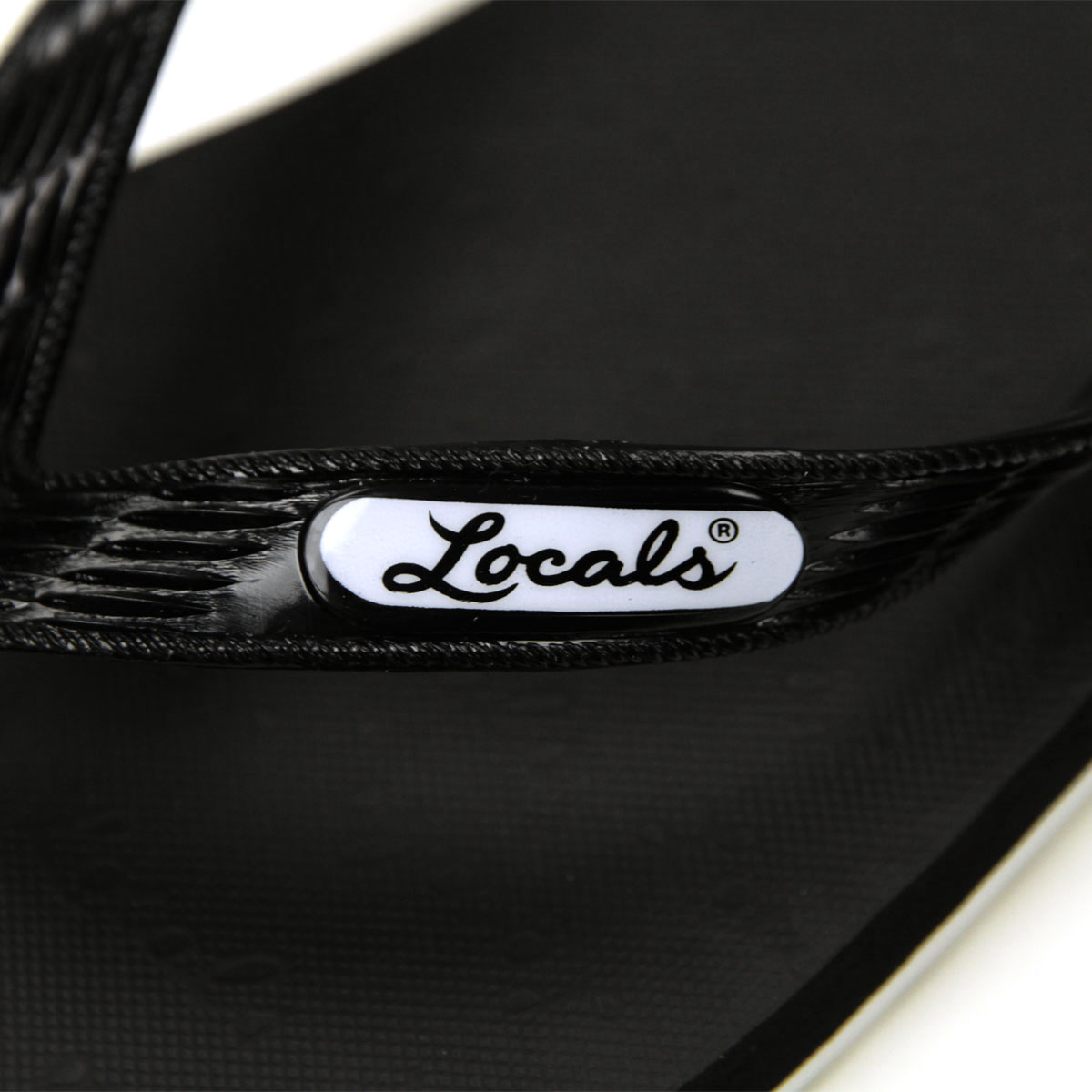 �������륺 ��� ��ǥ����� ������� ��������Ź LOCALS �ӡ���������� �ȥ󥰥������ LOCALS COMBINATION SLIPPA SANDAL JP-SN001 BLACK/WHT