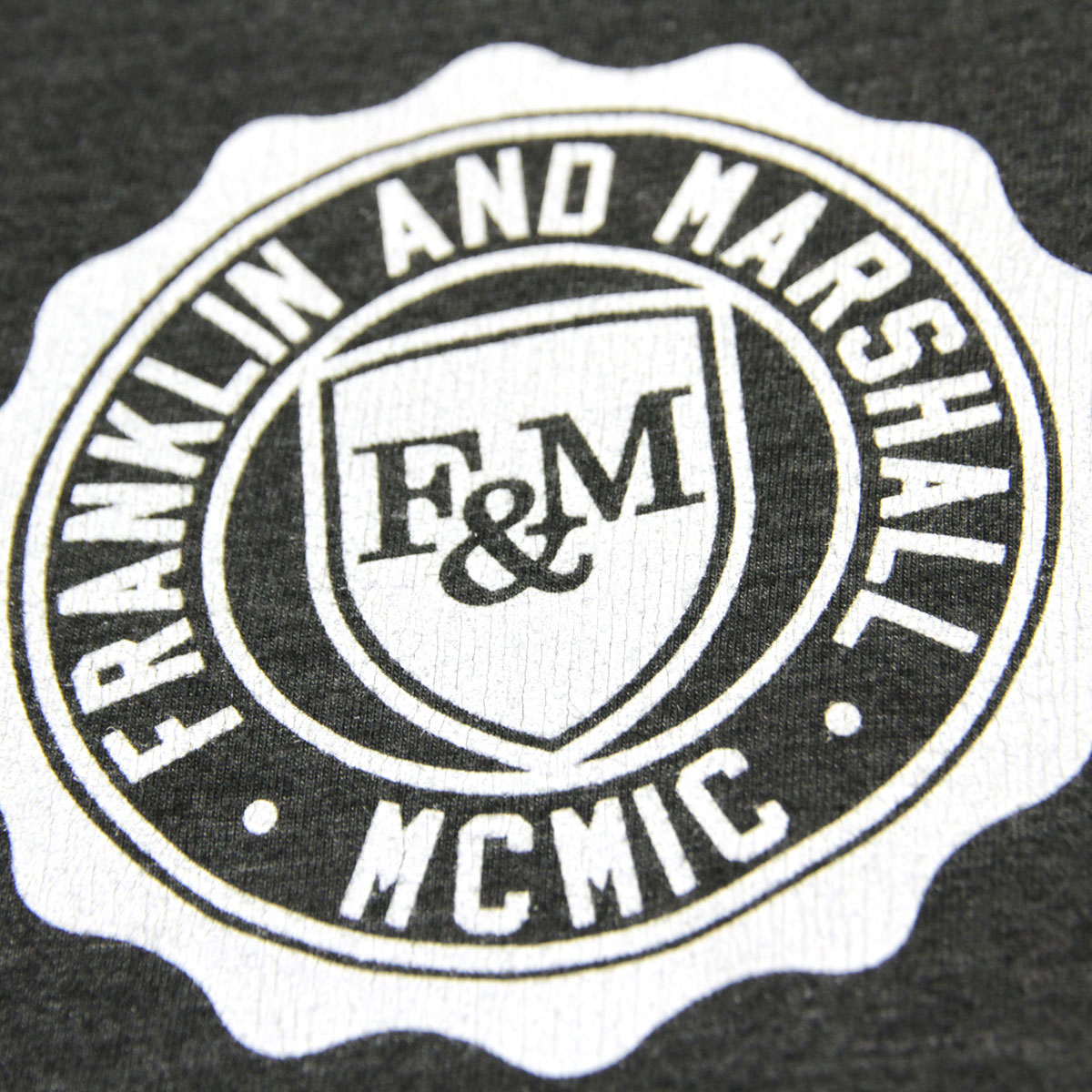 ե󥯥 ޡ T Ź FRANKLINMARSHALL ȾµT 롼ͥå  LOGO TEE BLACK TSMF182AN 45181 4010 A61B B1C C1D D1E E13F