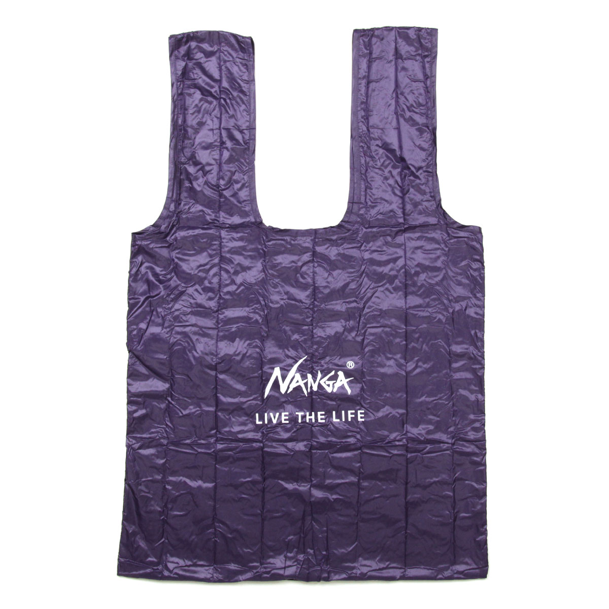 �ʥ� �Хå� ��������Ź NANGA �����Хå� ����ѥ��� NANGA POCKETABLE ECO BAG (LIVE THE LIFE) PUR NA2253-3A205 PURPLE A16B B3C C8D D4E E24F