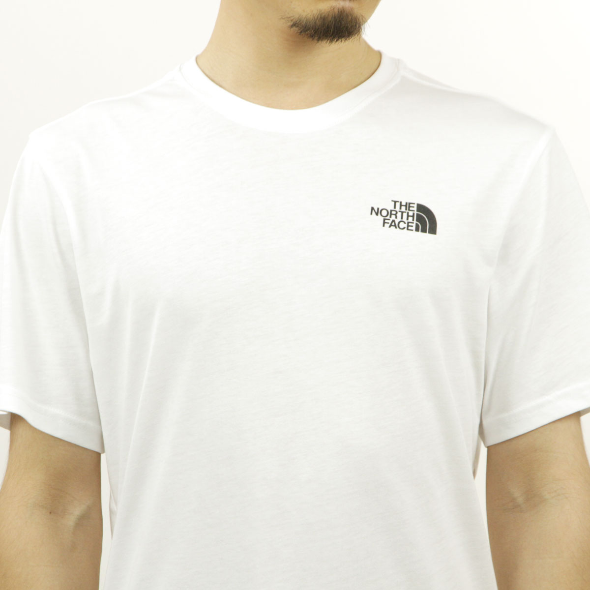 �Ρ����ե����� ��� ȾµT����� ������ THE NORTH FACE ���� �Хå��ץ��� ���롼�ͥå� SHORT SLEEVE RED BOX TEE - EU NF0A2TX2 IA0 TNF WHITE - SUPER SONIC BLUE COLOR GRADIENT PRINT