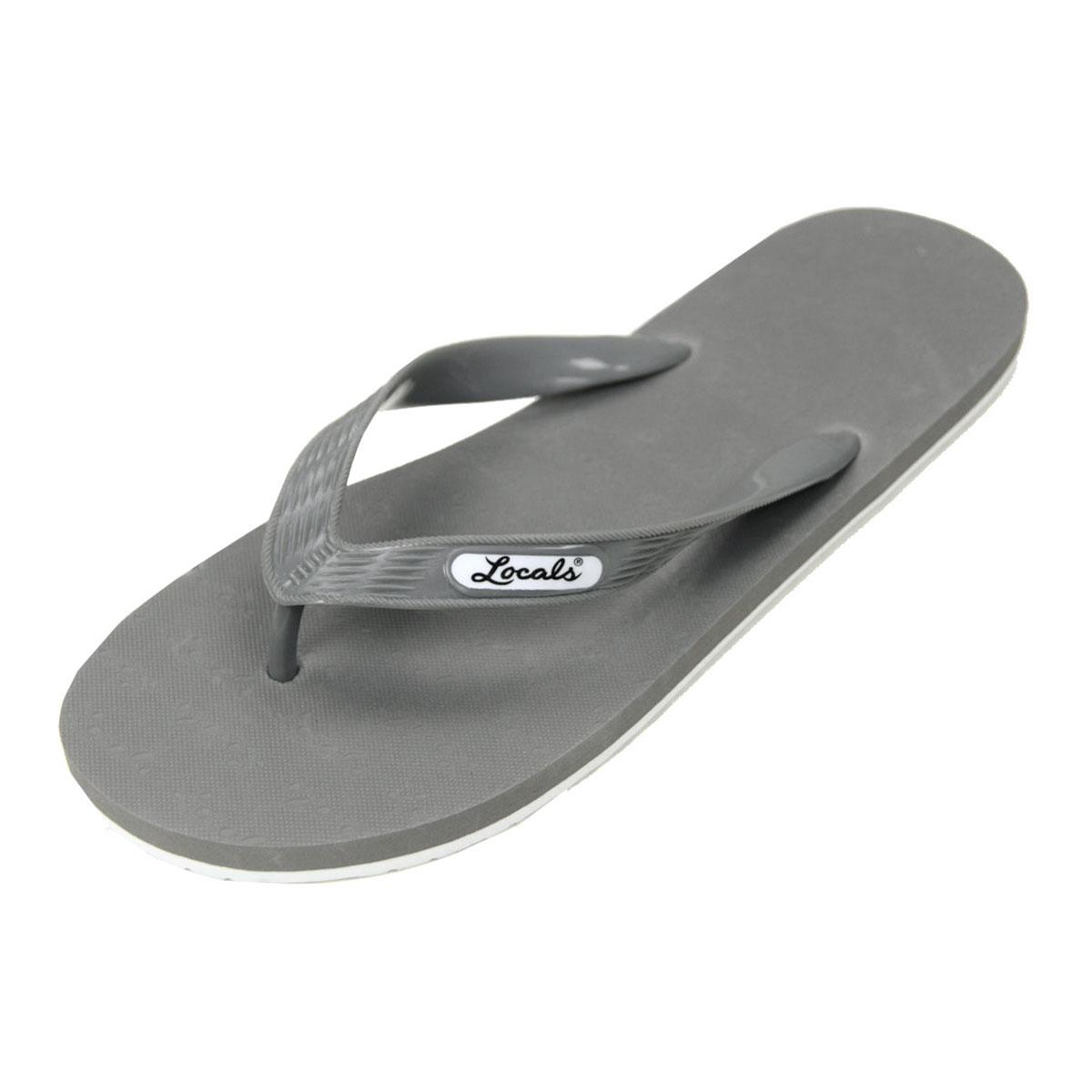 �������륺 ��� ��ǥ����� ������� ��������Ź LOCALS �ӡ���������� �ȥ󥰥������ LOCALS COMBINATION SLIPPA SANDAL JP-SN001 CHARCOAL/WHT