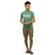 ե󥯥 ޡ T Ź FRANKLINMARSHALL ȾµT 롼ͥå  LOGO TEE BRIGHT GREEN TSMF182AN 45181 4010 A61B B1C C1D D1E E08F