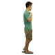 ե󥯥 ޡ T Ź FRANKLINMARSHALL ȾµT 롼ͥå  LOGO TEE BRIGHT GREEN TSMF182AN 45181 4010 A61B B1C C1D D1E E08F