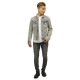 �̡��ǥ��������� �������� ��� ��������Ź Nudie Jeans ���㥱�å�  �ǥ˥ॸ�㥱�å� BILLY LIGHT GREY TRASHED DENIM JACKET DENIM B26 160617 5012 A62B B1C C1D D4E E02F