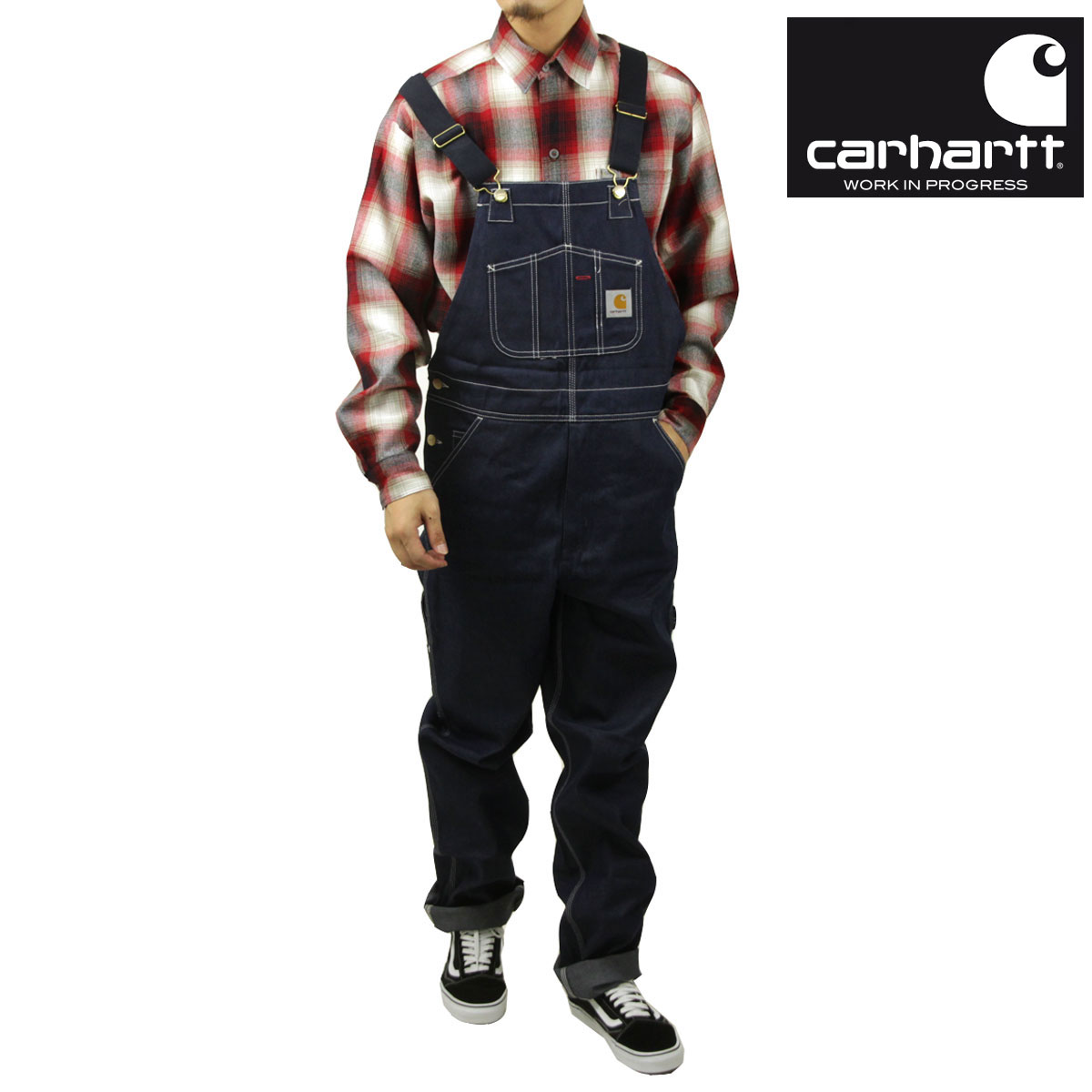 ϡ С   CARHARTT WIP ܥȥॹ BIB OVERALL RIGID BLUE I022946 01 AB0B B1C C2D D1E E06F