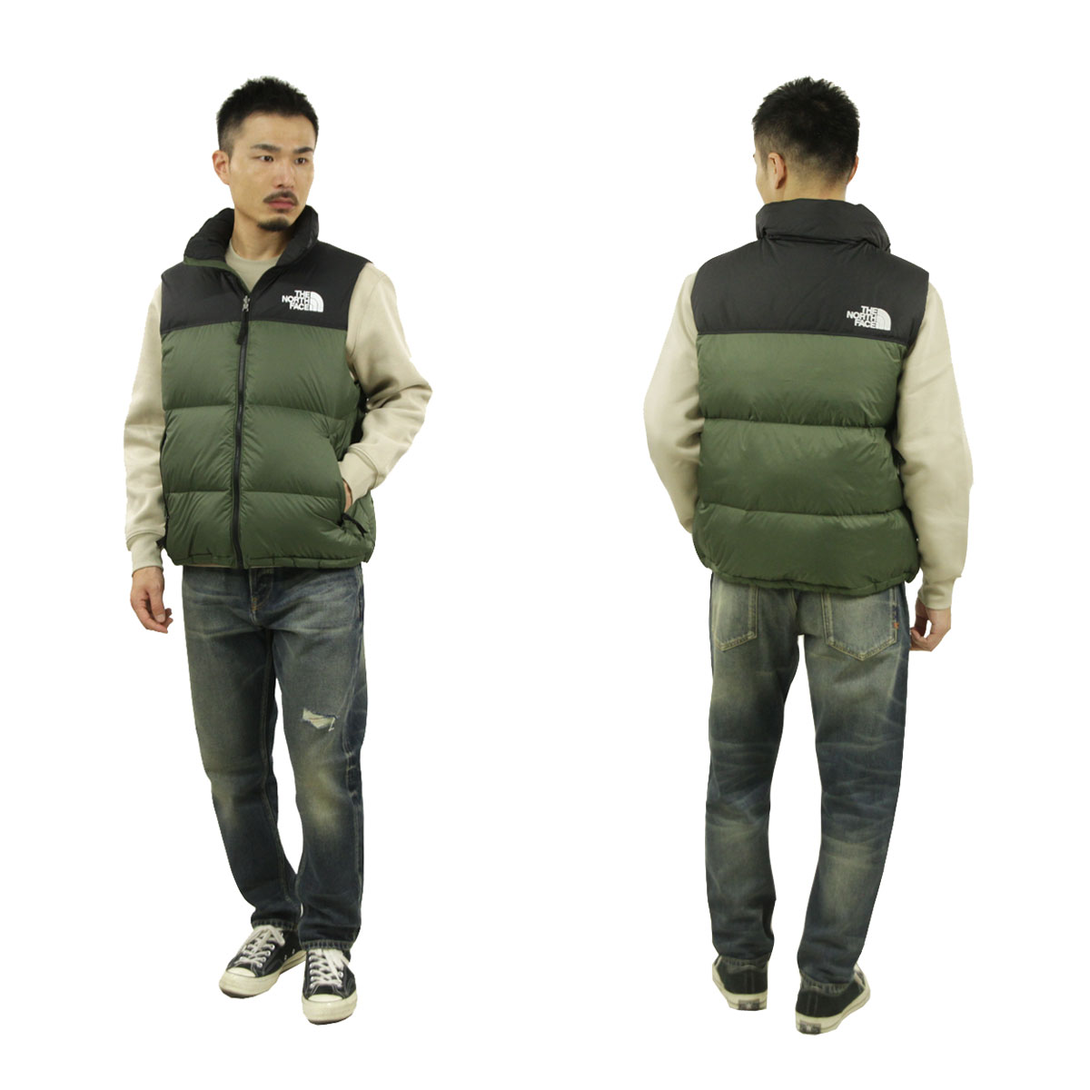 �Ρ����ե����� ������٥��� ��� ������ THE NORTH FACE �������� ��ȥ� �̥ץ��٥��� �������� TNF 1996 RETRO NUPTSE VEST NF0A3JQQ NYC THYME A14B B1C C1D D4E E08F