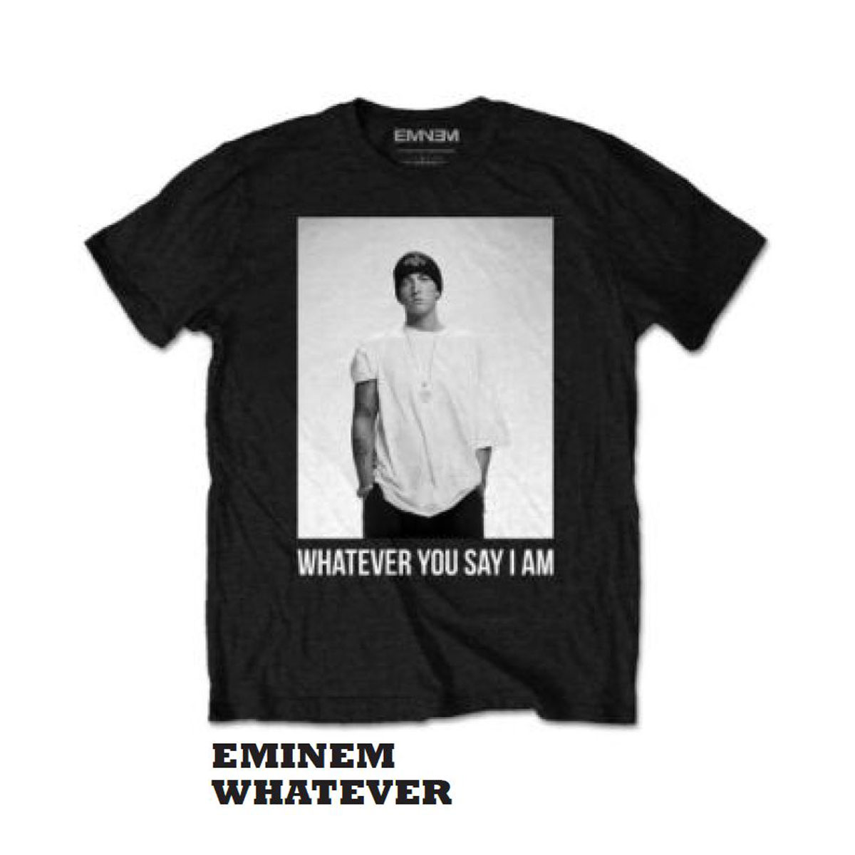 �ߥ塼���å��ƥ� ��� �Х��T����� ������ MUSIC TEE ���å�T����� WHATEVER YOU SAY I AM ���ߥͥ� EMINEM WHATEVER MUSIC TEE