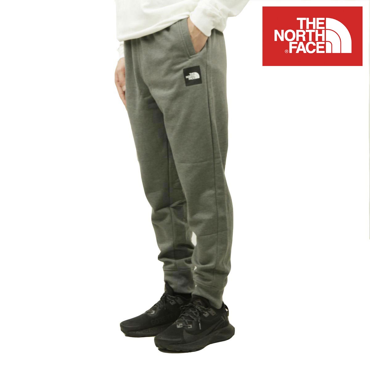 �Ρ����ե����� ��� ���祬���ѥ�� ������ THE NORTH FACE �ܥȥॹ �������åȥѥ�� �������� NSE BOX JOGGER PANTS NF0A7UOA GVD TNF MEDIUM GREY HEATHER / TNF BLACK