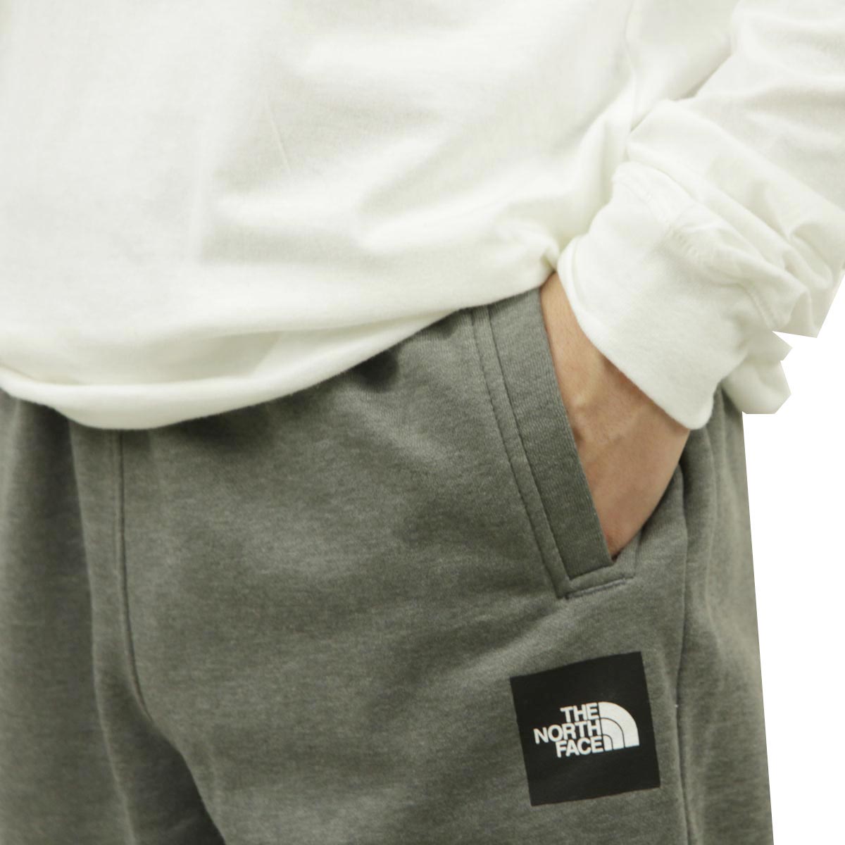 �Ρ����ե����� ��� ���祬���ѥ�� ������ THE NORTH FACE �ܥȥॹ �������åȥѥ�� �������� NSE BOX JOGGER PANTS NF0A7UOA GVD TNF MEDIUM GREY HEATHER / TNF BLACK