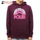 �ݡ��顼 �ѡ����� ��� ��������Ź POLER �ץ륪���С��ѡ����� MOUNTAIN RAINBOW HOODIE 21260001-GRP GRAPE A79B B1C C1D D5E E11F