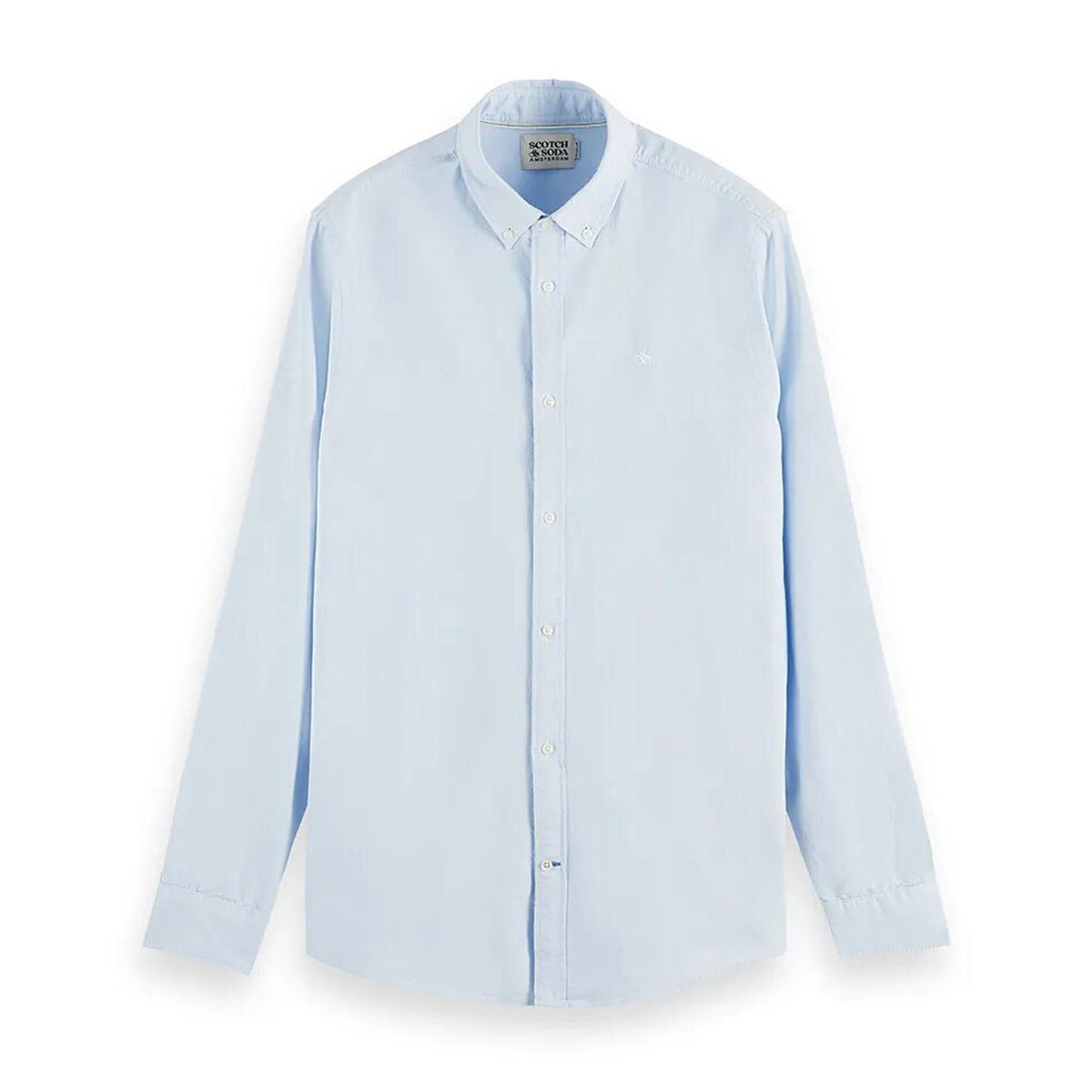 �����å�����ɥ����� ��� Ĺµ����� ��������Ź SCOTCH��SODA ���åȥ� ���ݥ���� ���� BASIC OXFORD ORGANIC COTTON REGULAR FIT SHIRT 165315 0765 51450 BLUE