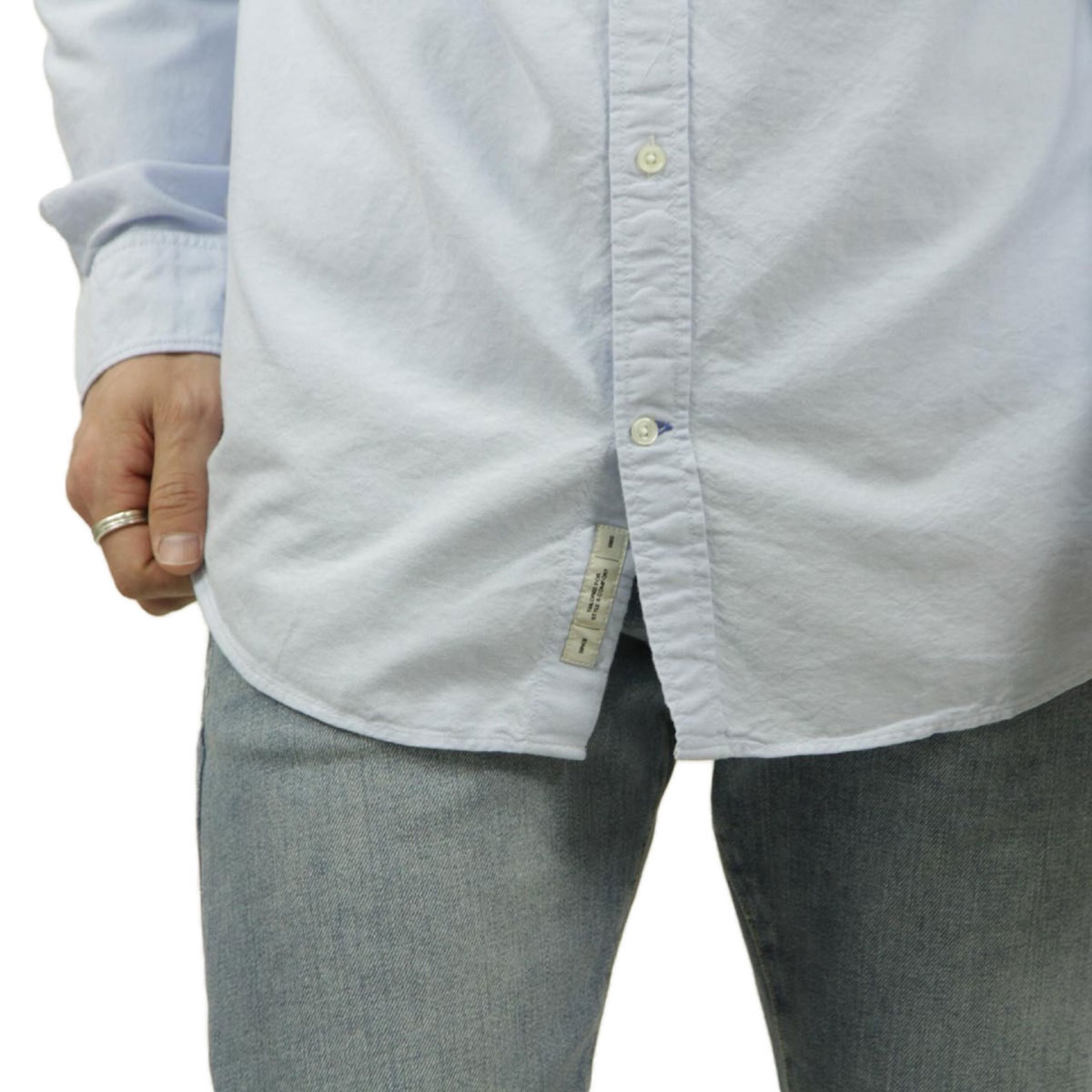 �����å�����ɥ����� ��� Ĺµ����� ��������Ź SCOTCH��SODA ���åȥ� ���ݥ���� ���� BASIC OXFORD ORGANIC COTTON REGULAR FIT SHIRT 165315 0765 51450 BLUE