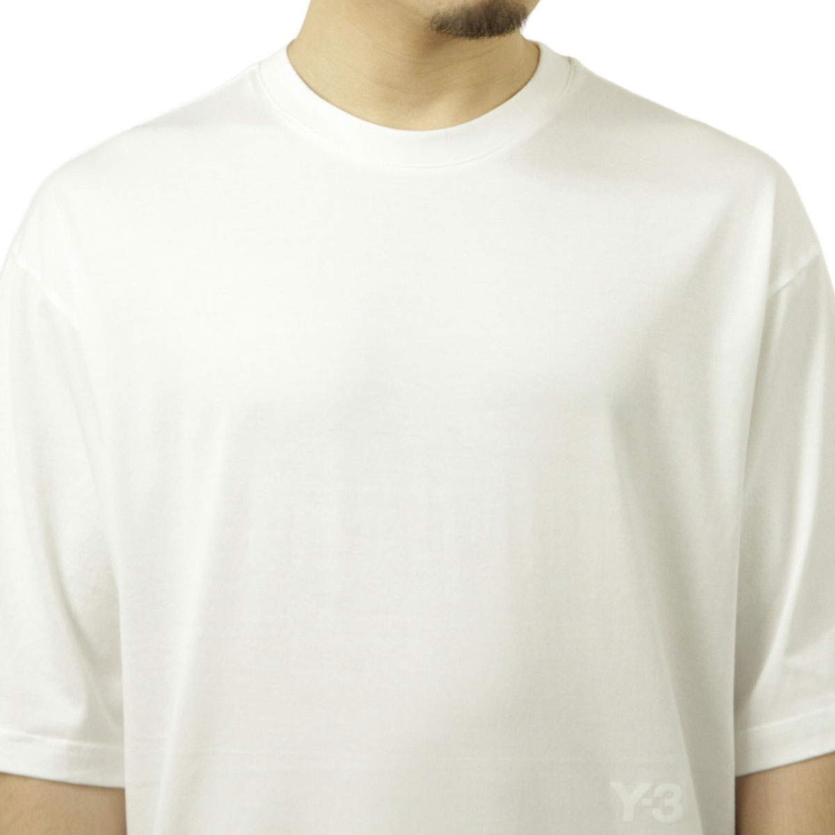 磻꡼  ȾµT  Y-3 롼ͥå åȥ U BOXY SS TEE JM7817 CORE WHITE