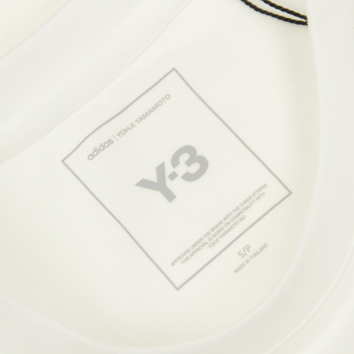 磻꡼  ȾµT  Y-3 롼ͥå åȥ U BOXY SS TEE JM7817 CORE WHITE