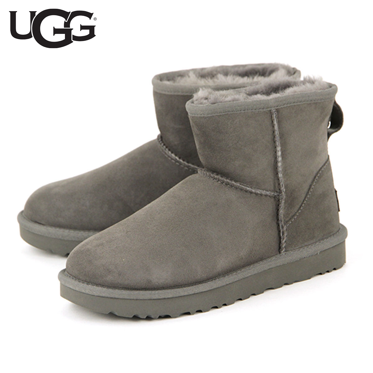 ���� �֡��� ��ǥ����� ������ UGG ���饷�å��ߥ� �ࡼ�ȥ�֡��� CLASSIC MINI �� 1016222-GREY GREY A31B B1C C4D D1E E02F