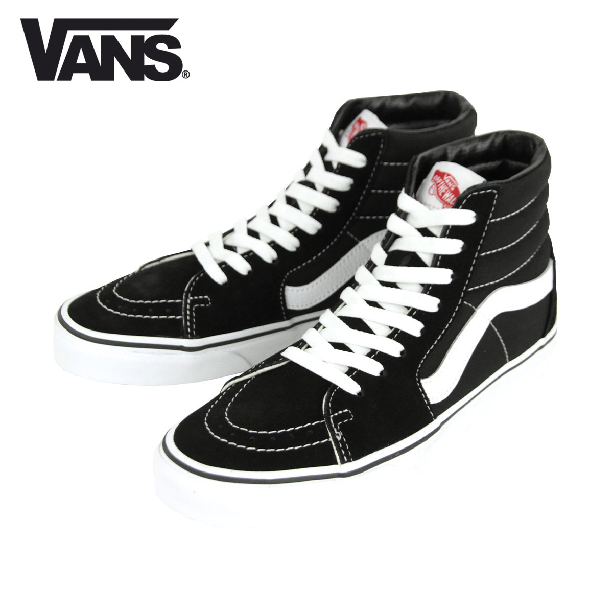 �Х� ���ˡ����� ��� ��������Ź VANS ���ˡ����� �������ȥϥ� VANS SK8-HI BLACK/BLACK/WHITE VN000D5IB8C A33B B1C C4D D2E E13F