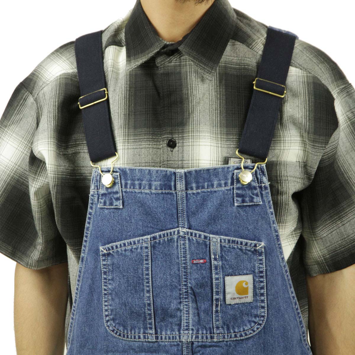 �����ϡ��� �����С������� ��� ������ CARHARTT WIP �ܥȥॹ BIB OVERALL STONE WASHED BLUE I022946 0106 AB0B B1C C2D D1E E06F