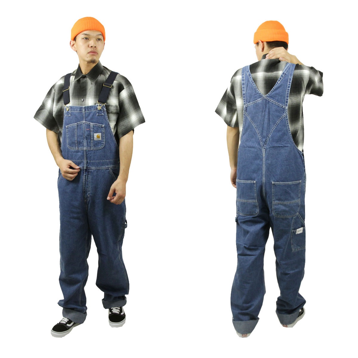 �����ϡ��� �����С������� ��� ������ CARHARTT WIP �ܥȥॹ BIB OVERALL STONE WASHED BLUE I022946 0106 AB0B B1C C2D D1E E06F