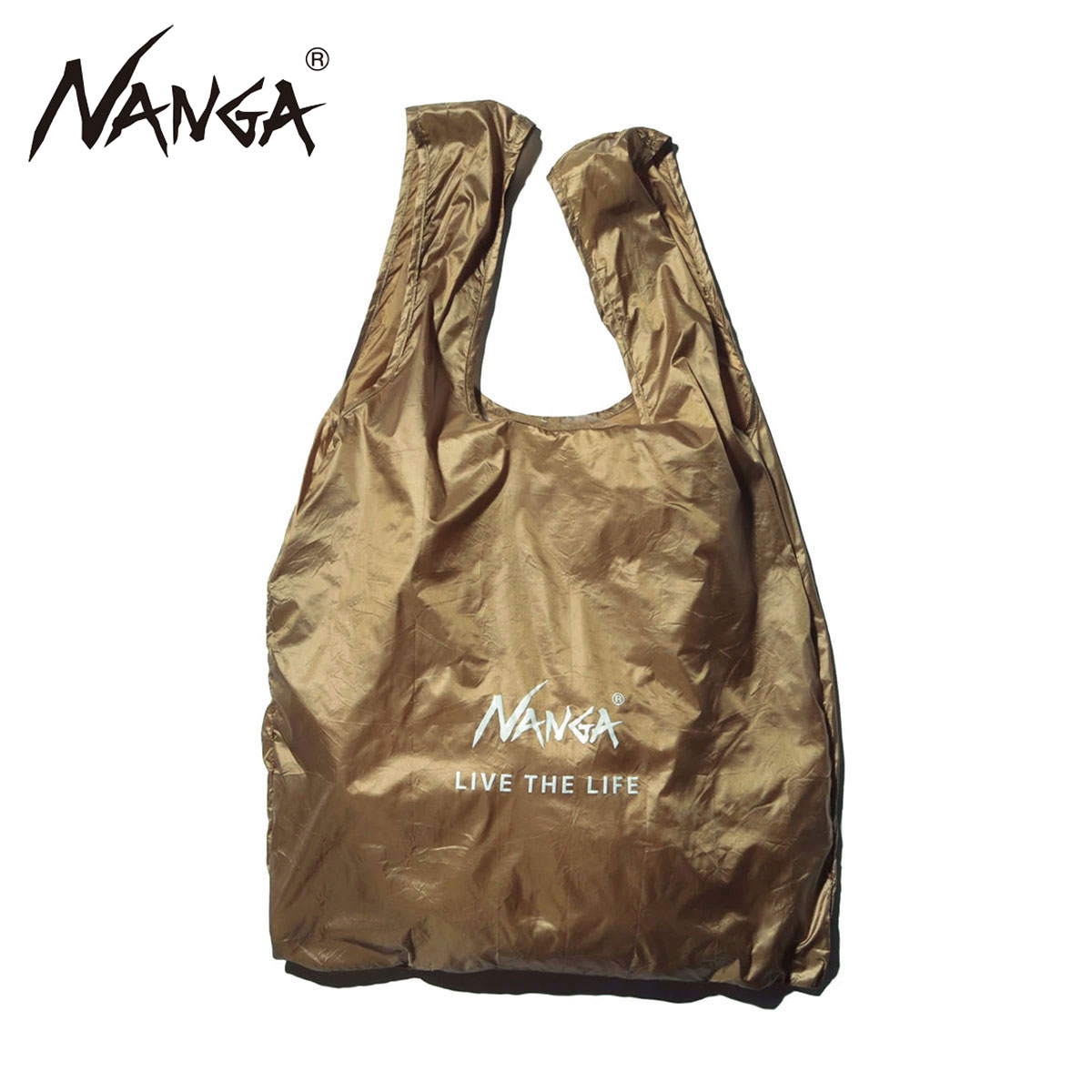 �ʥ� �Хå� ��������Ź NANGA �����Хå� ����ѥ��� NANGA POCKETABLE ECO BAG (LIVE THE LIFE) NA2253-3A205 COYOTE A16B B3C C8D D4E E04F