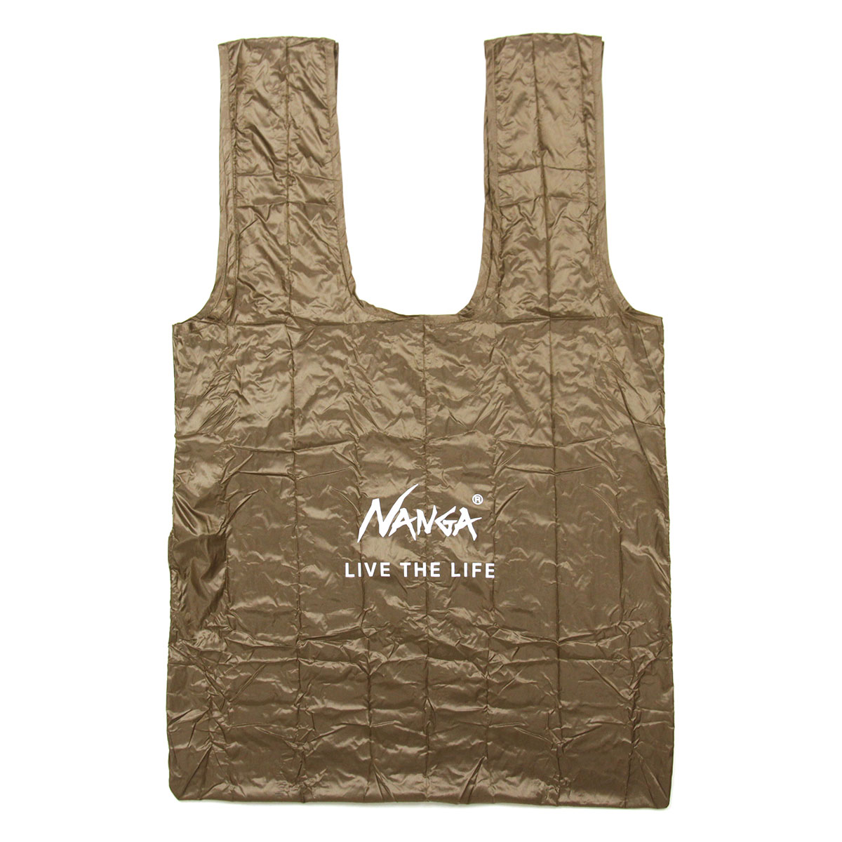 �ʥ� �Хå� ��������Ź NANGA �����Хå� ����ѥ��� NANGA POCKETABLE ECO BAG (LIVE THE LIFE) NA2253-3A205 COYOTE A16B B3C C8D D4E E04F
