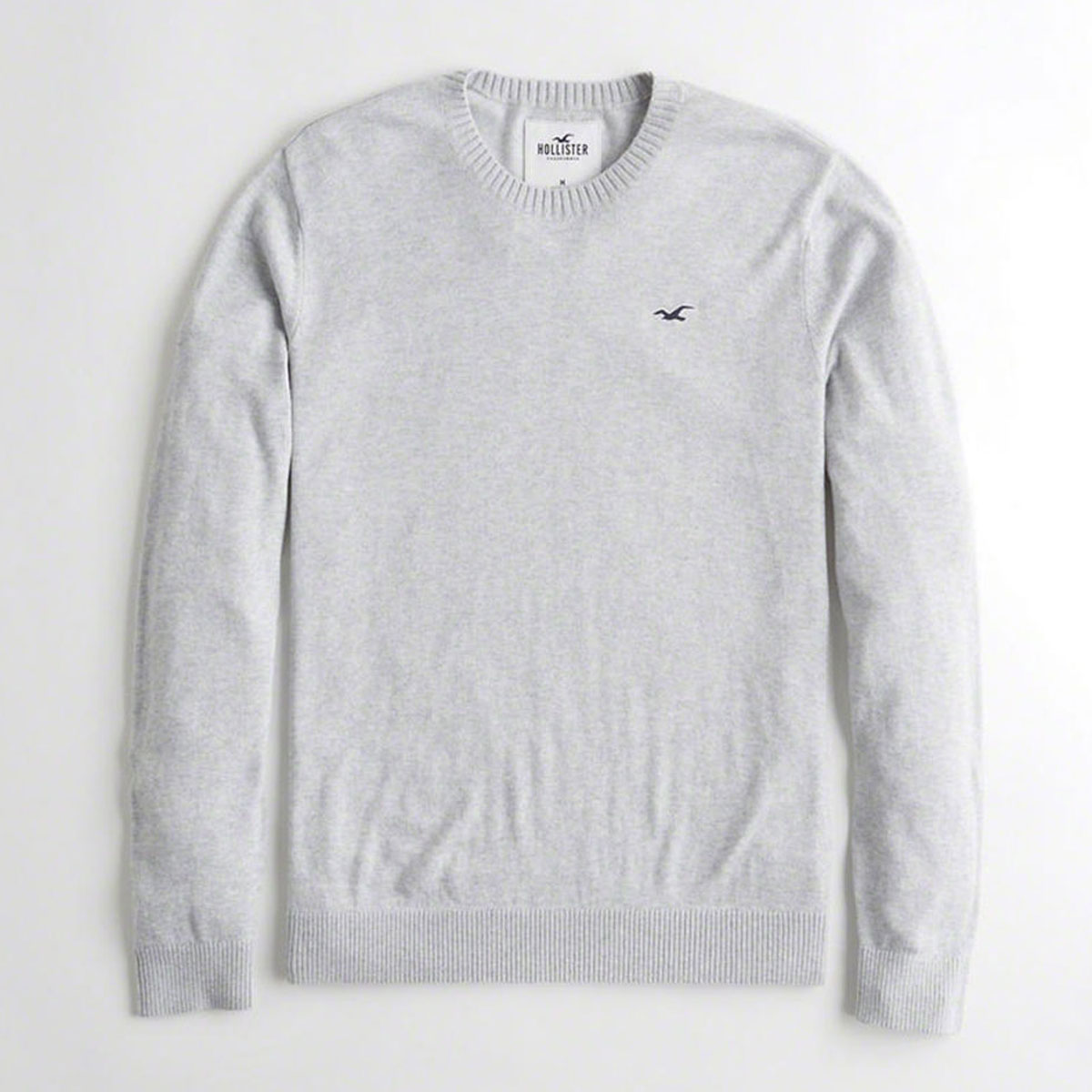 ۥꥹ    HOLLISTER 롼ͥå  Lightweight Crewneck Sweater 320-201-0661-178 A03B B1C C1D D7E E02F