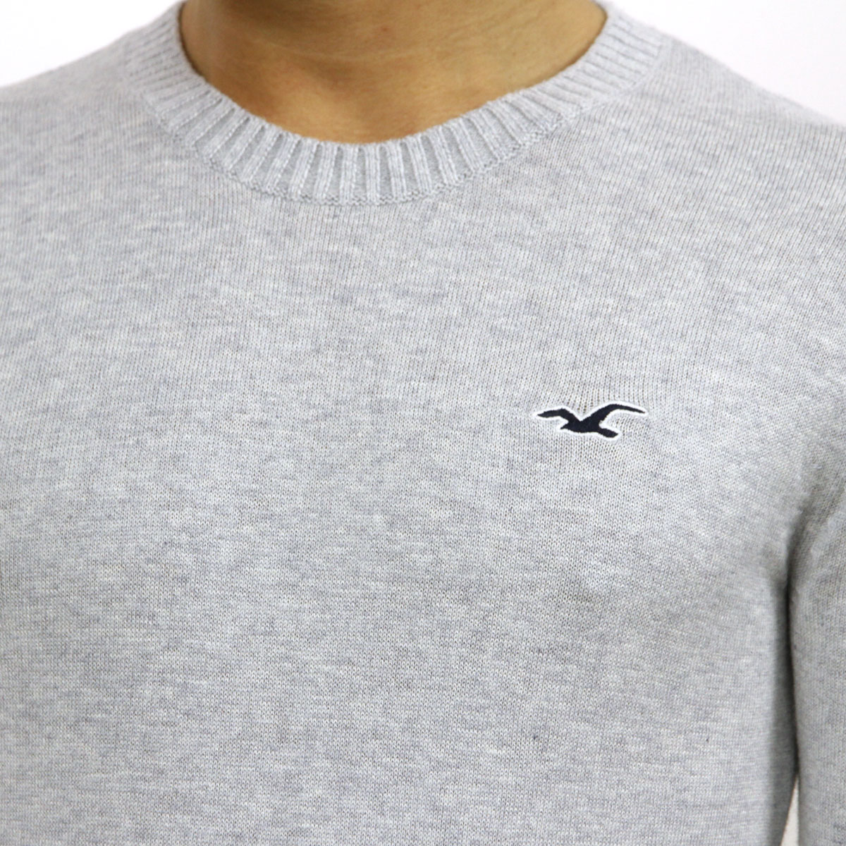 ۥꥹ    HOLLISTER 롼ͥå  Lightweight Crewneck Sweater 320-201-0661-178 A03B B1C C1D D7E E02F