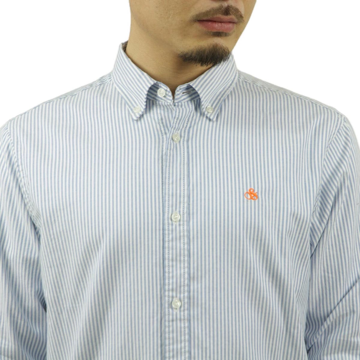 �����å�����ɥ����� ��� Ĺµ����� ��������Ź SCOTCH��SODA ���åȥ� ���ȥ饤�� ���ݥ���� ���� REGULAR-FIT ORGANIC COTTON OXFORD SHIRT 169719 0217 COMBO A