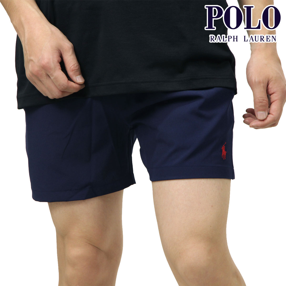 �ݥ� ���ե������ ��� ������ѥ�� ������ POLO RALPH LAUREN ���� �ȥ�󥯥��� ���� WOVEN TRUNK SWIM PANTS NEWPORT NAVY 710B16721 004
