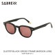 �����С� SABRE ��������Ź ���󥰥饹 �᤬�� DUSTER BLACK GROSS FRAME MAROON LENS SUNGLASS SS8-502B-M-J A55B B3C C3D D1E E13F
