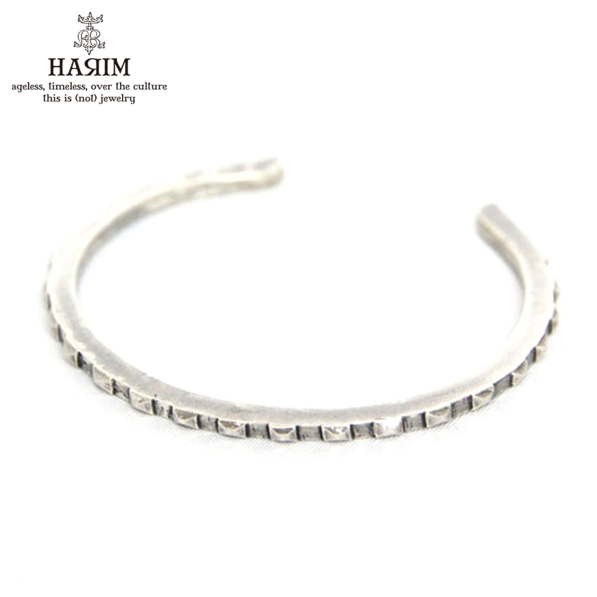 ϥ HARIM Ź Х󥰥 NAIL HEADS BANGLE SILVER BANGLE HRA025SV A82B B3C C3D D8E E13F