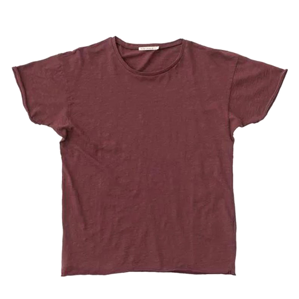̡ǥ T Ź Nudie Jeans ȾµT 롼ͥå ROGER SLUB CREW TEE SHIRT PLUM P03 131484 A62B B1C C1D D1E E11F