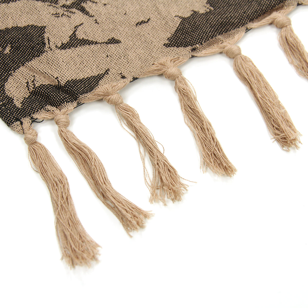   Ź SLOWTIDE  ӡ LORETO FRINGE BEACH BATH TURKISH TOWEL ST342 BLACK A97B B3C CBD D0E E13F
