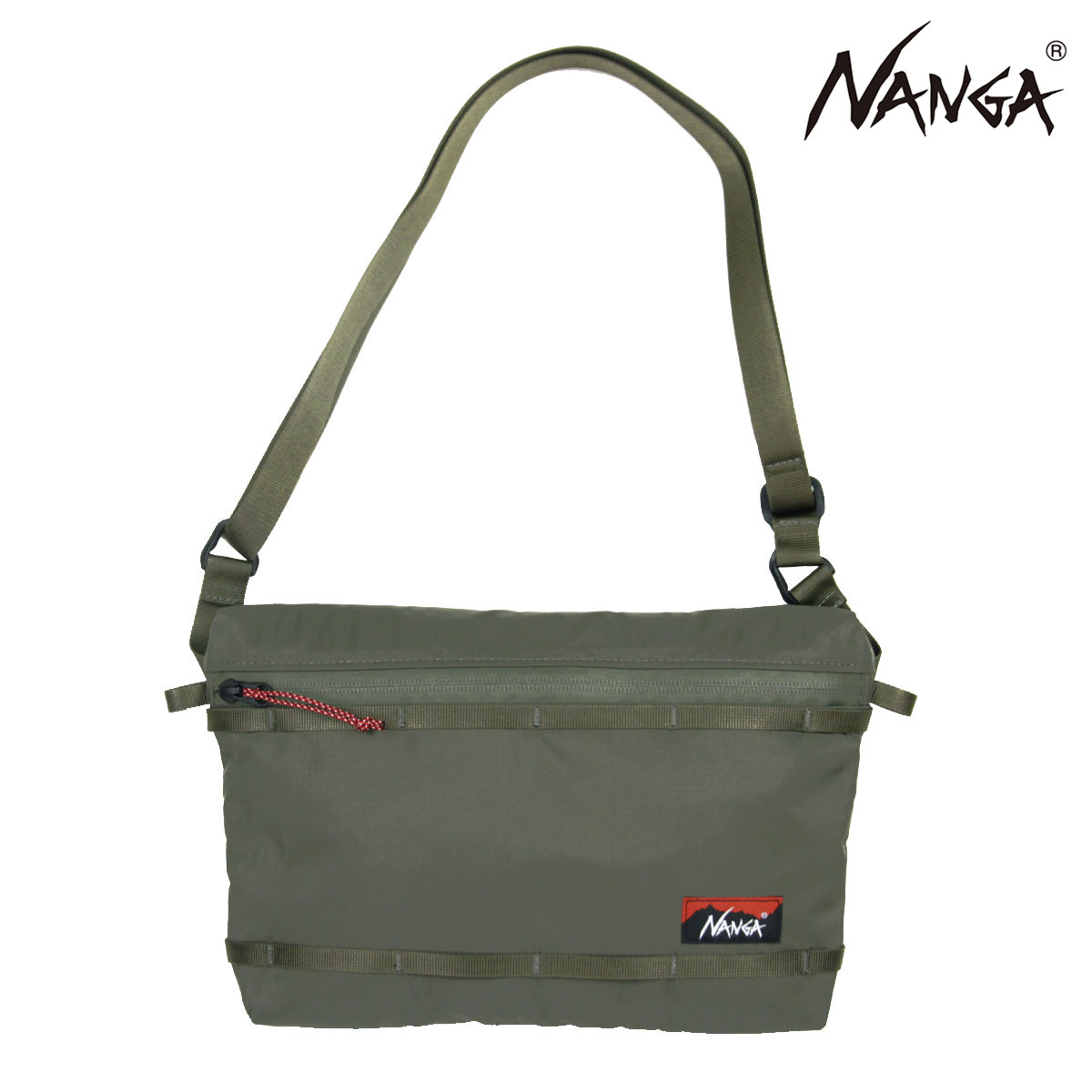 �ʥ� ��� ��ǥ����� �����å��� ��������Ź NANGA �������� ���������Хå� �� AURORA TEX SACOCHE NS2441-3A119-A KHAKI M.GRY MOCA GREY A16B B3C C8D D4E E08F