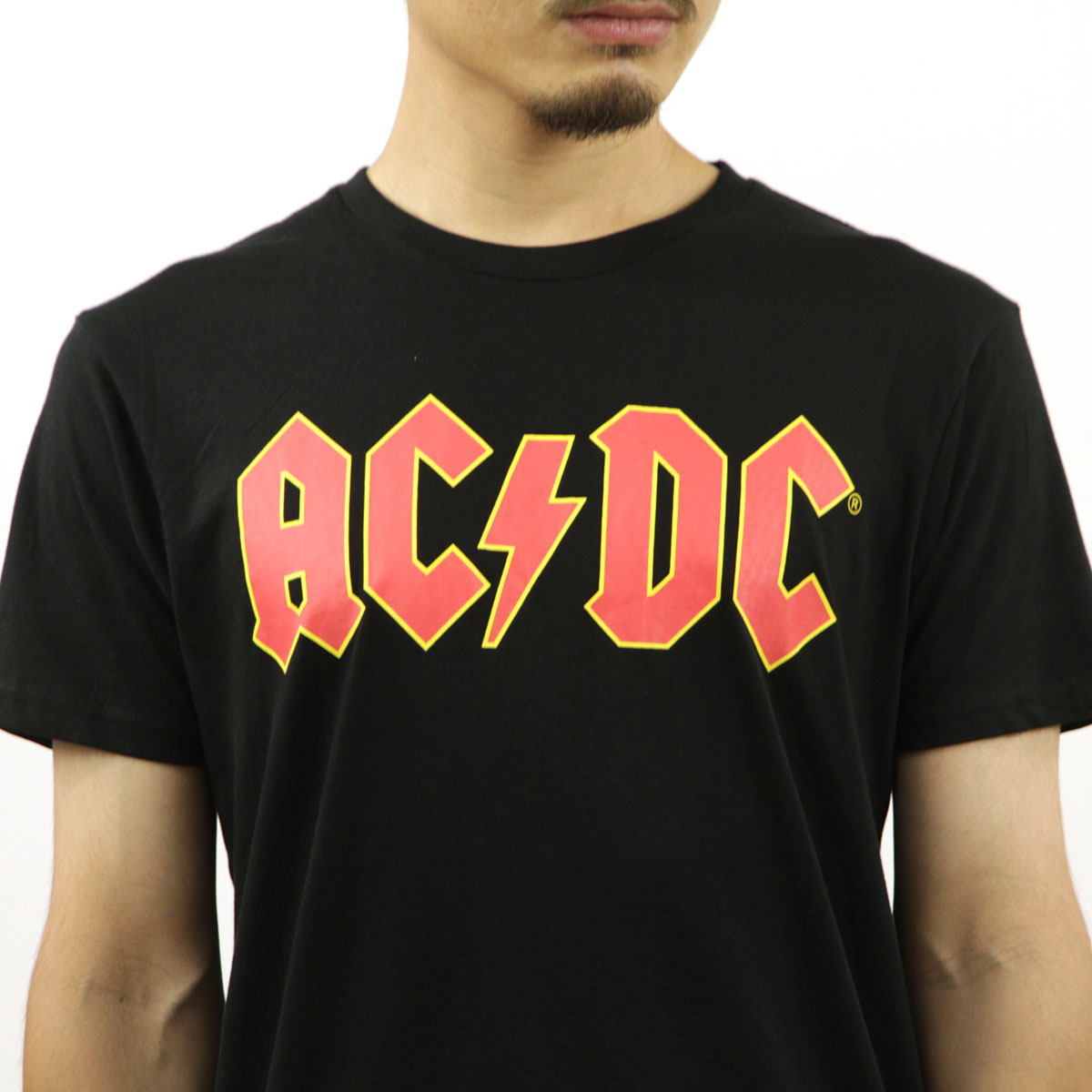 �ߥ塼���å��ƥ� ��� �Х��T����� ������ MUSIC TEE ���å�T����� �����������ǥ������� ���� AC/DC LOGO MUSIC TEE