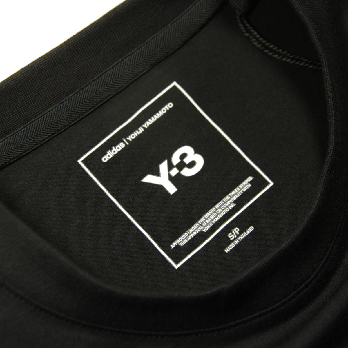 磻꡼  ĹµT  Y-3 롼ͥå åȥ T U LS TEE LONG SLEEVE T-SHIRT IW0068 BLACK