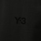 磻꡼  ĹµT  Y-3 롼ͥå åȥ T U LS TEE LONG SLEEVE T-SHIRT IW0068 BLACK