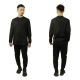 磻꡼  ĹµT  Y-3 롼ͥå åȥ T U LS TEE LONG SLEEVE T-SHIRT IW0068 BLACK