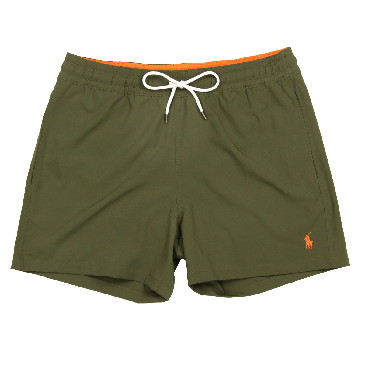 �ݥ� ���ե������ ��� ������ѥ�� ������ POLO RALPH LAUREN ���� �ȥ�󥯥��� ���� WOVEN TRUNK SWIM PANTS CANOPY OLIVE 710B16721 008