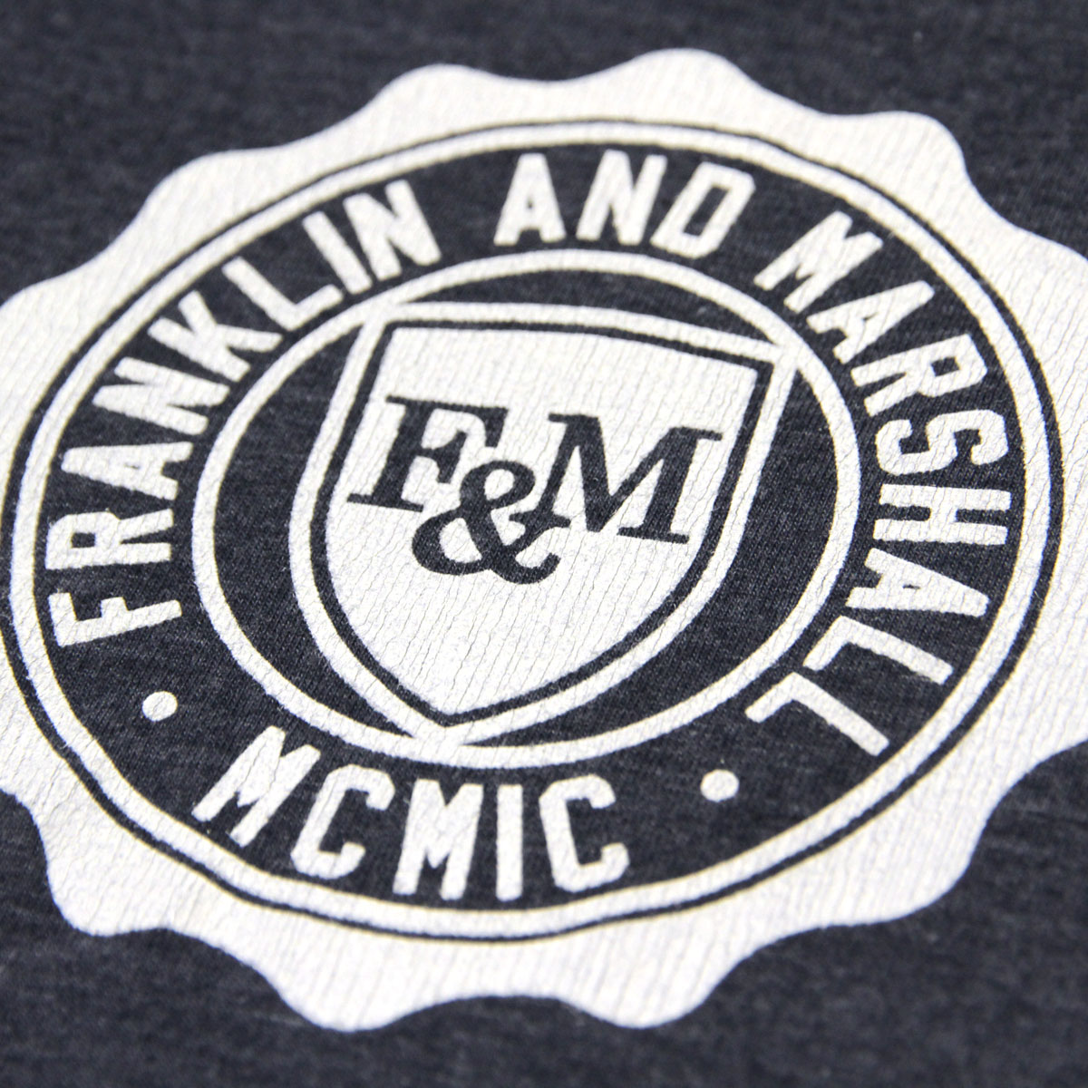 ե󥯥 ޡ T Ź FRANKLINMARSHALL ȾµT 롼ͥå  LOGO TEE NAVY TSMF182AN 45181 4010 A61B B1C C1D D1E E06F