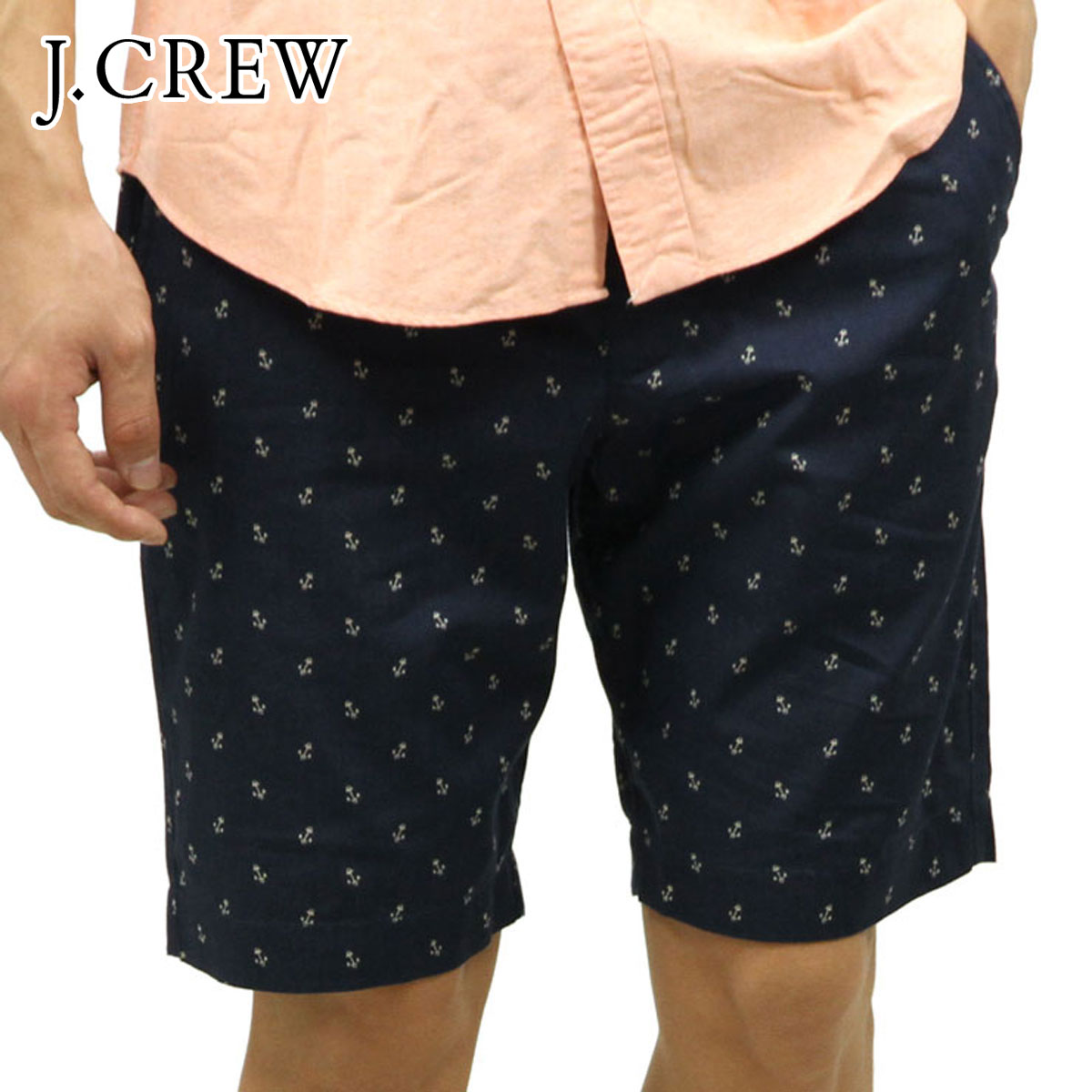 ���������롼 ���硼�ȥѥ�� ��� ������ J.CREW �ܥȥॹ  9" GRAMERCY SHORT IN ANCHOR PRINT A38B B1C C2D D4E E06F