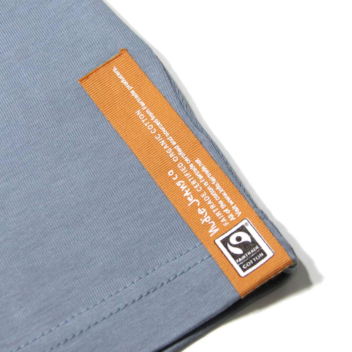 ̡ǥ T Ź Nudie Jeans ȾµT ݥåT KURT WORKER TEE BLUE METAL C29 131532 A62B B1C C1D D1E E07F