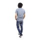 ̡ǥ T Ź Nudie Jeans ȾµT ݥåT KURT WORKER TEE BLUE METAL C29 131532 A62B B1C C1D D1E E07F