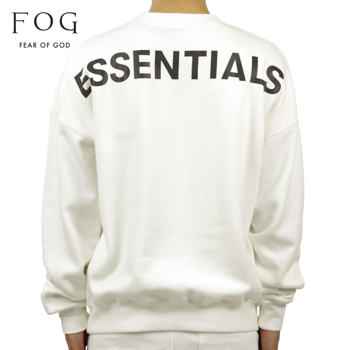 �ե������֥��å� fog essentials �������å� ��� ������ FEAR OF GOD ���å��󥷥�륺 �Хå��ץ��� FOG - FEAR OF GOD ESSENTIALS 3M CREW SWEAT FLEECE SHIRTS WHITE AA5B B1C C1D D5E E01
