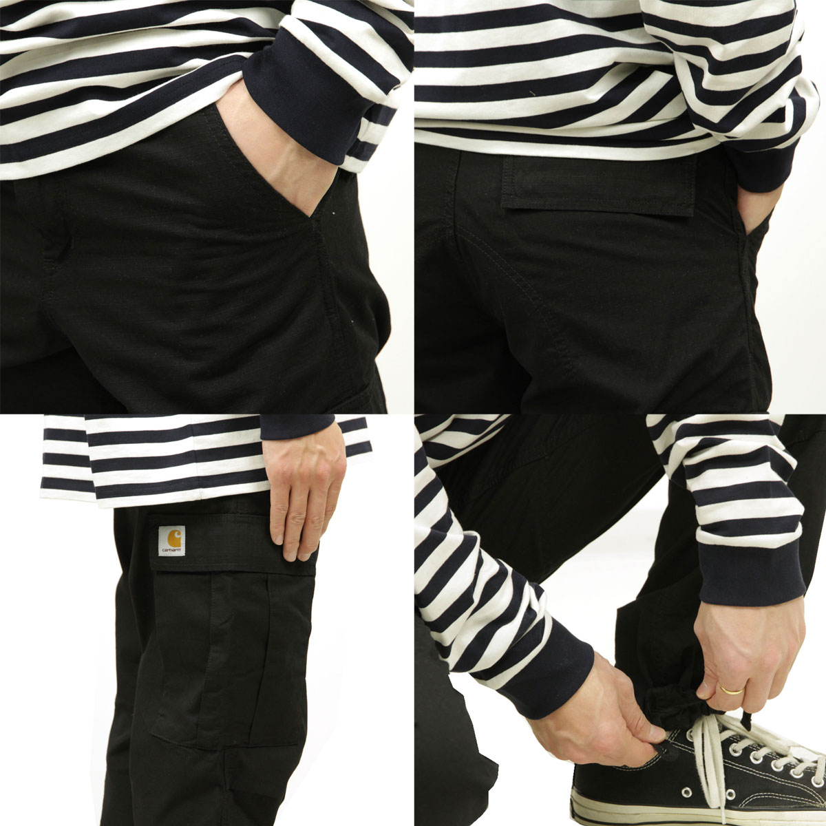 �����ϡ��� �ܥȥॹ ��� ������ CARHARTT WIP �������ѥ�� REGULAR CARGO PANT COLUMBIA RIP STOP BLACK I032467 8902 AB0B B1C C2D D1E E13F