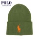 �ݥ� ���ե������ ˹�� ��� ��ǥ����� ������ POLO RALPH LAUREN �ӡ��ˡ� �ӥå��ݥˡ� �˥åȥ���å� BIG PONY CUFF HAT PC0436 346 ARMY OLIVE A05B B3C C3D D4E E08F