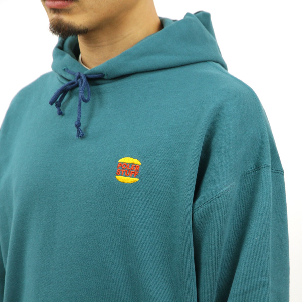 �ݡ��顼 �ѡ����� ��� ��������Ź POLER �ȥåץ� �ץ륪���С��ѡ����� ���ݥ���� STEAMED HAMS PULLOVER HOOD TEAL BLUE D 223MCV0037-TLB A79B B1C C1D D5E E08F