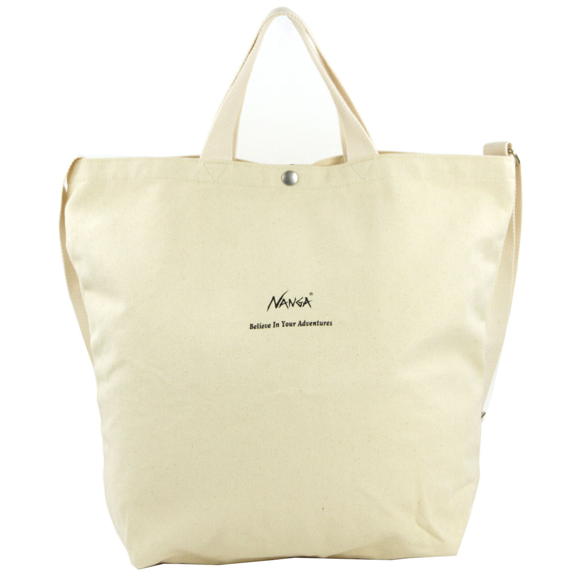 �ʥ� ��� ��ǥ����� �ȡ��ȥХå� ��������Ź NANGA ���� ���������Хå� �� NANGA LOGO CANVAS TOTE 2 WAY BAG NA2253-3A504 NATURAL